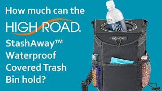 The Original StashAway Leakproof Car Trash Bin with StuffTop Lid by High Road Car Organizers 191 views 3 years ago 23 seconds