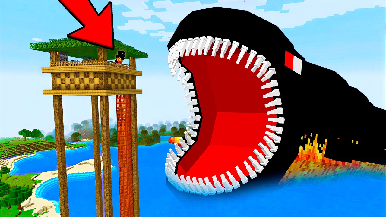 THE BLOOP FICOU GIGANTE e TENTOU me COMER!
