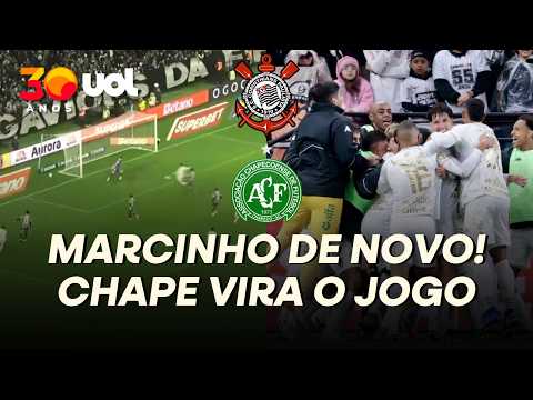 CHAPECOENSE VIRA! BOLASIE CRUZA E MARCINHO FAZ O SEGUNDO CONTRA O CORINTHIANS