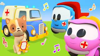 Sing with Leo the Truck! The Ambulance song for kids. Nursery rhymes &amp; super simple songs for kids.