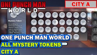 【TOKENS - CITY A】ONE PUNCH MAN WORLD, ALL MYSTERIOUS COINS IN CITY A - OPMW GUIDE screenshot 5