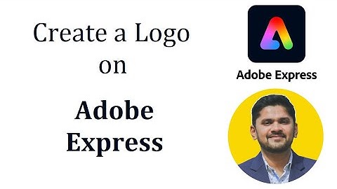 How to create a logo in Adobe Express | Adobe Express Tutorial | Amit Thinks