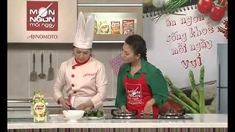 Hướng Dẫn Nấu Ăn Cách Nấu Món Cải Rổ Xào Tỏi - Món Ngon Mỗi Ngày HTV7