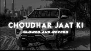 Choudhar Jaat Ki Raju Panjabi (Slowed + Reverb)