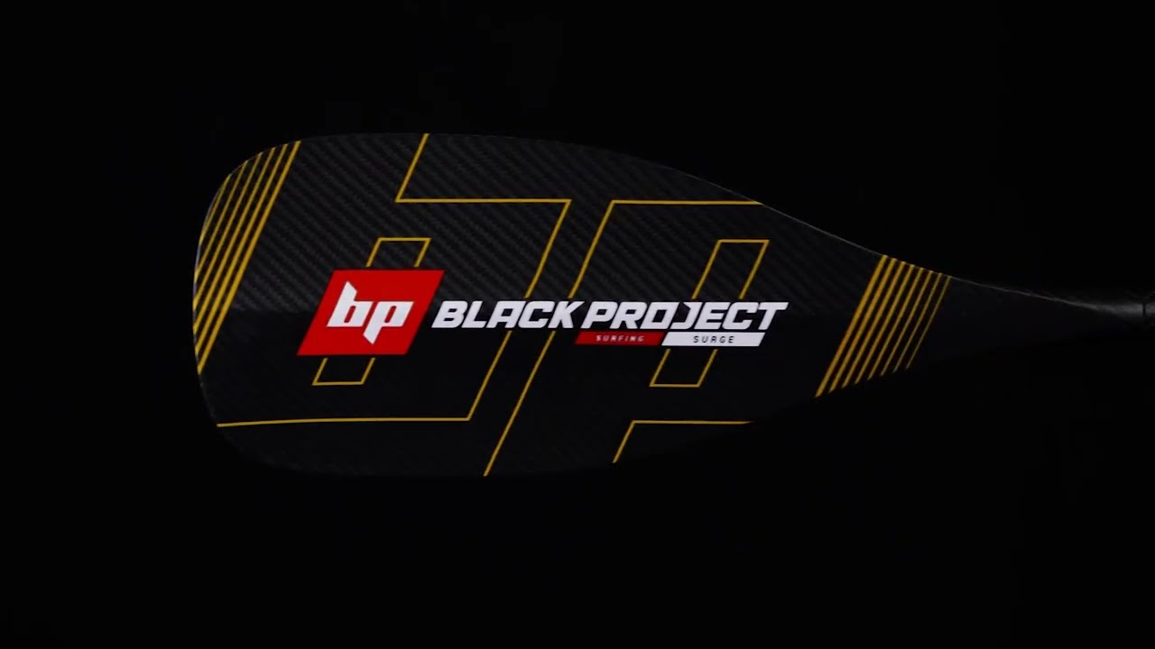 Black Project Surge SUP Surf Paddle | Studio Close-Up: Blade