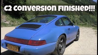 Porsche 964 Gearbox Conversion - It's done! First Drive