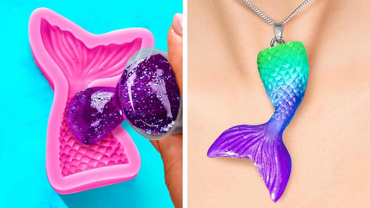 COOL MINI CRAFTS | Colorful DIY Jewelry And Accessories With 3D-Pen, Polymer Clay, Epoxy And Glue