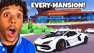 I Finish EVERY MANSION And Buy EVERY CAR In MEGA MANSION TYCOON 2... RICHEST PLAYER EVER!!