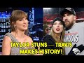 Taylor Swift STUNS in Silver as Travis Kelce BREAKS NFL Record | The Life of a Showgirl Era