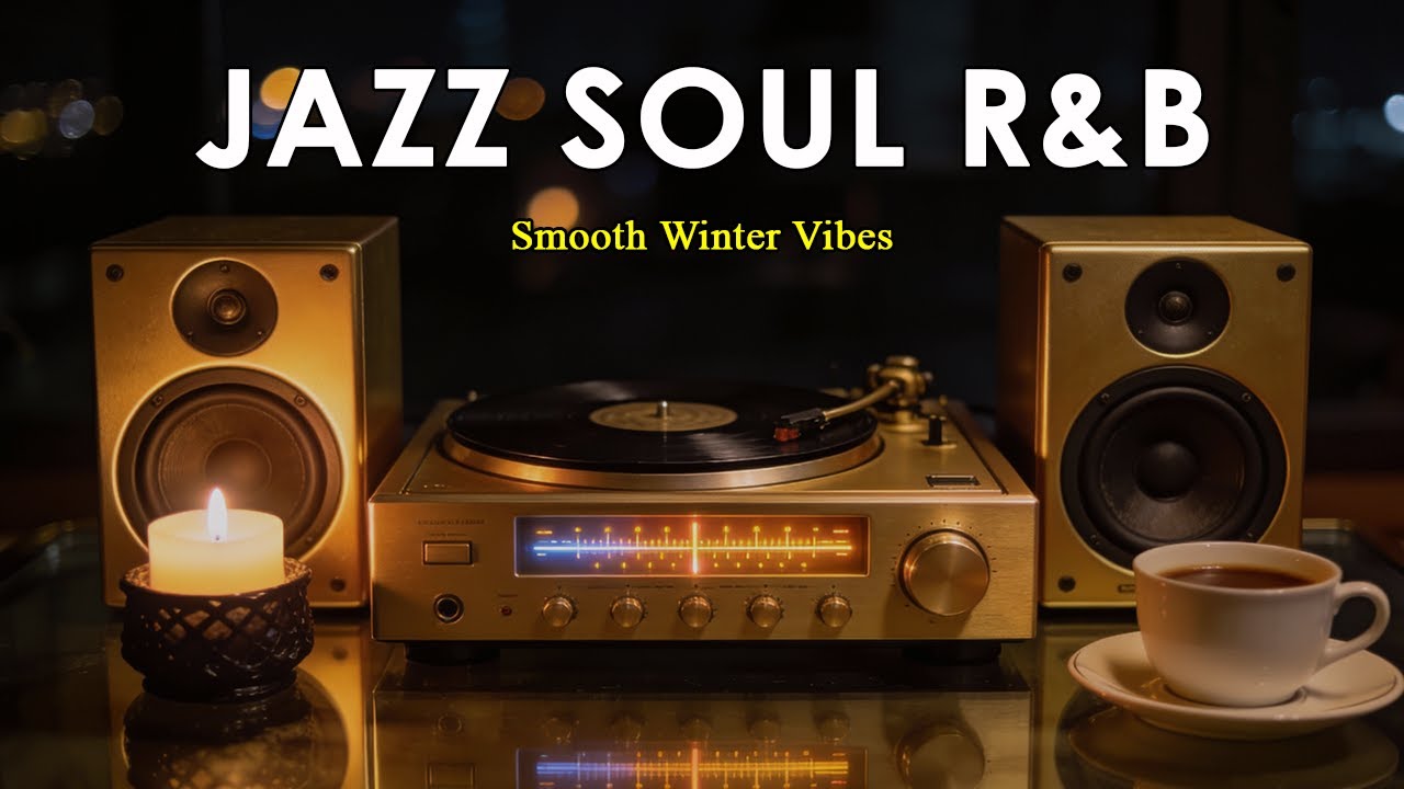 Jazz Soul R&B - Soulful R&B Chill Mix for Work, Study & Relaxation Instrumental📻.
