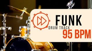95 BPM | Funk Rock Drum Beat | Backing Track (#35)