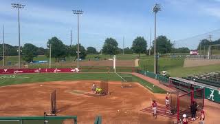 Alabama Softball NCAA Tournament Practice Footage