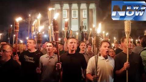 Brawls erupt as torch wielding white supremacists march through University of Virginia campus