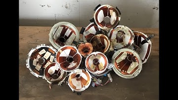 Scrapping 20 copper yokes from crt televisions and computer monitors. How much copper did I get?