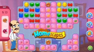 Homescapes - Level 947 Super Hard Level No Boosters Gameplay Walkthrough - New Update