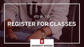 How to Register for Classes - University Division