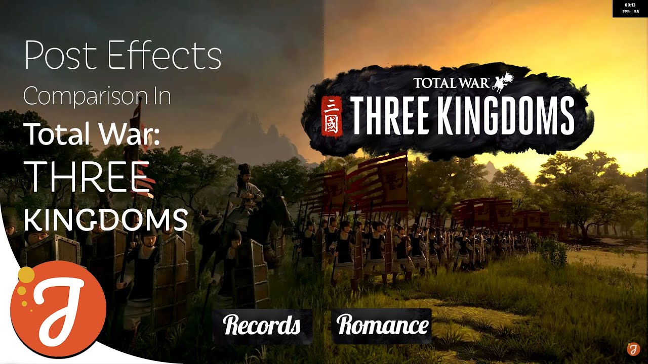 total war three kingdoms romance vs records