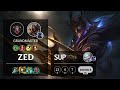 Zed Support vs Janna - BR Grandmaster Patch 11.2