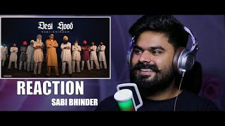 REACTION 0N : Desi Hood (Official Audio) || Sabi Bhinder || Cheetah || Walk in Victory EP