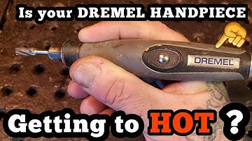 Why is my Dremel flexshaft handpiece getting so hot?  I will show u in this video, (How to fix)