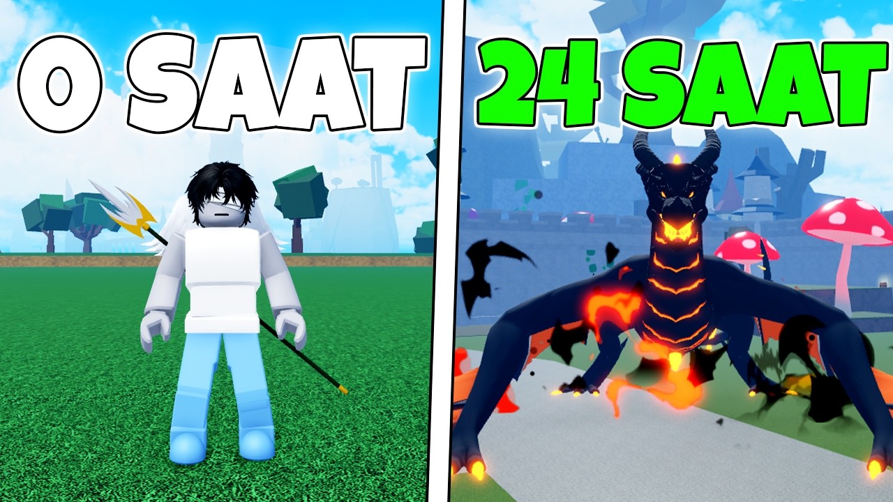 24 SAAT BLOX FRUİTS LEVEL KASTIM!