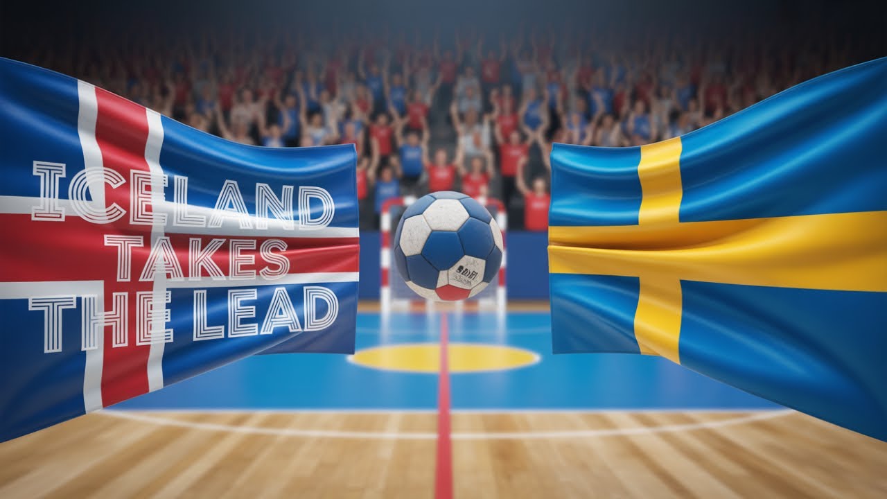 Iceland vs Sweden LiveScore I Handball European Championship 2026 Commentary Update Today