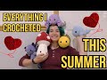 Everything I Crocheted This Summer: Mushrooms, Axolotls, and More! | Alex&#39;s Innovations