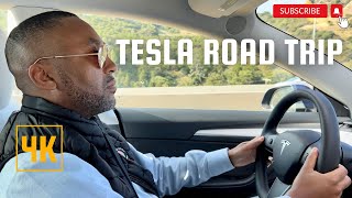 Tesla Model 3 Road Trip to Find Christmas