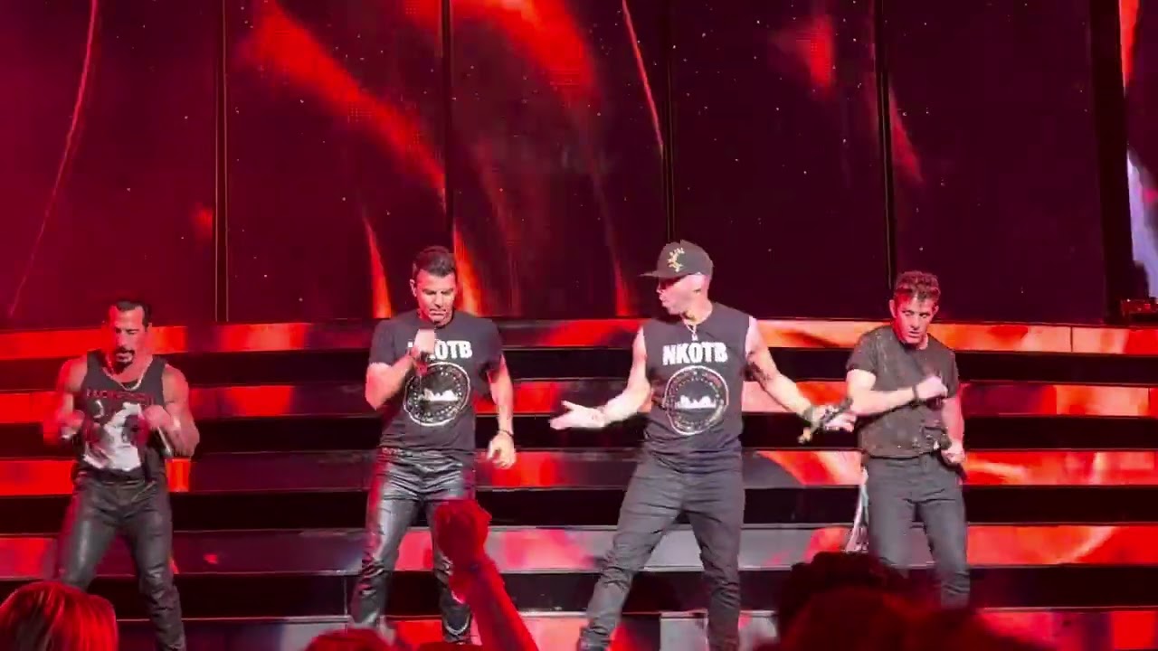 New Kids on the Block “Dirty Dancing” LIVE at Blossom Music Center in Cuyahoga Falls, Ohio