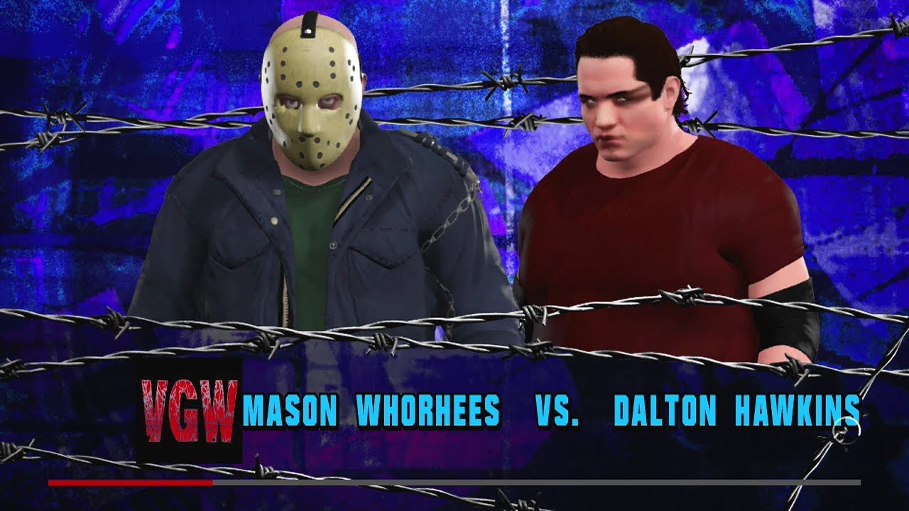 VGW GTS Mason Whorhees vs. Dalton Hawkins (WWE2K17) YouTube