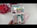 Outgoing Merry Mail for @kraftsby_kris using @ScrapDiva29 dies. 🥰🎄