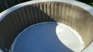 DRAIN AND CLEAN INTEX HOT TUB