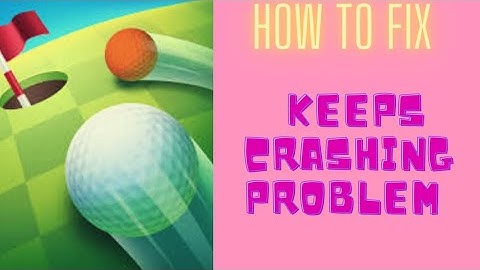 #keepcrashing #fix #golfbattle HOW TO FIX KEEP CRASHING PROBLEM IN GOLF BATTLE😑😑 | | FING 24 🙏🏻