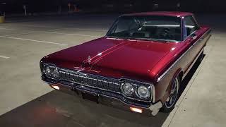 65 Dodge Custom 880 night walk around