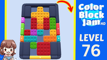 Color Block Jam Level 76 Solution Walkthrough