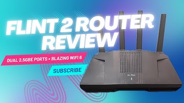 Flint 2 Router Review – CRAZY Fast WiFi 6 + Dual 2.5GbE Ports!
