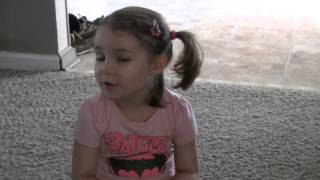 Autumn 4 years old talking about her imaginary friends