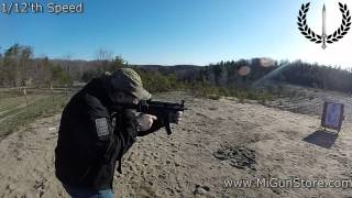 MP5K PDW Full Auto Magazine Dump! 9mm