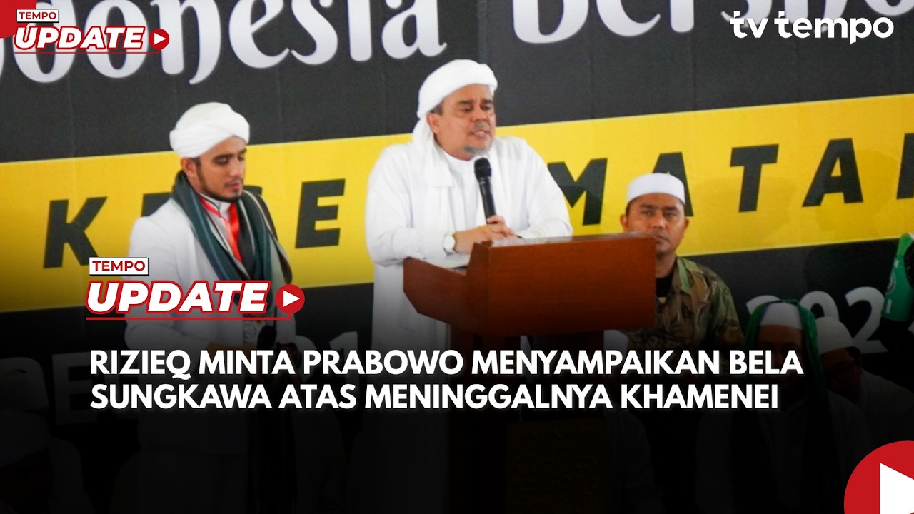 Rizieq Shihab Minta Prabowo Keluar dari BoP