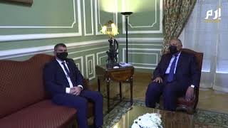 وزير الخارجية الإسرائيلي غابي أشكنازي يزور القاهرة