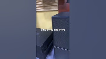 Different kind of line array speakers There is always one for you. #mjaudio #dj #linearrayspeaker