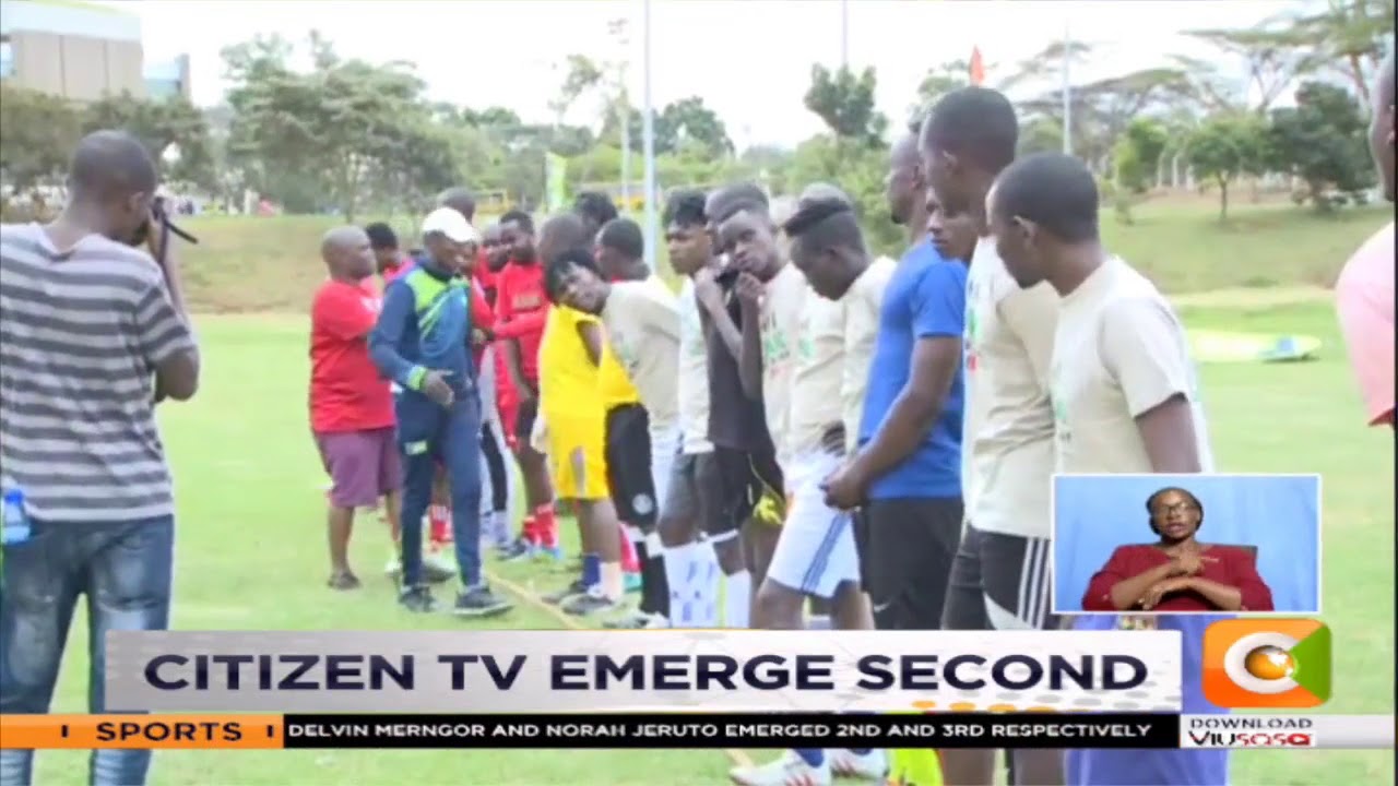 Citizen TV emerge second in sports journalists' day