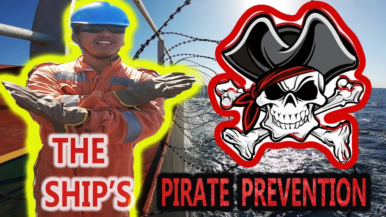 THE SHIP'S PIRATE PREVENTION (Razor Wire Installation) | Seaman vlog ...