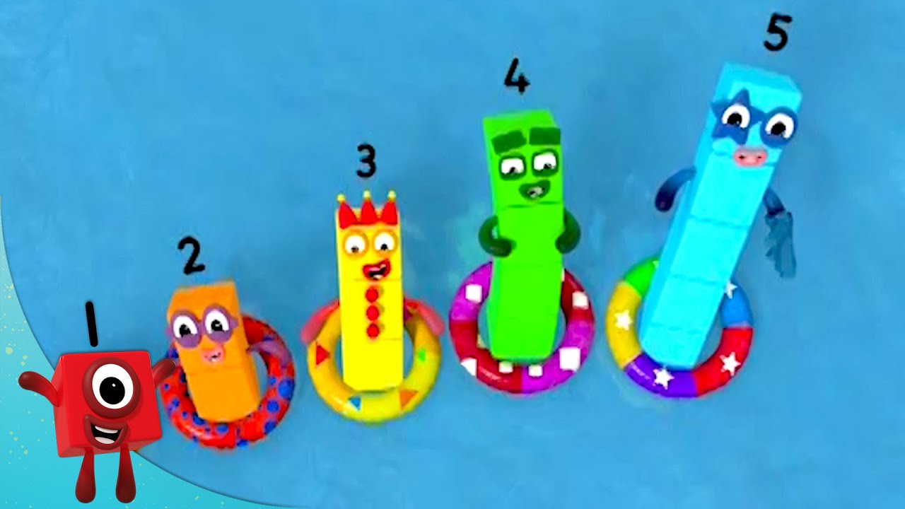 Numberblocks Summer Blocks Learn To Count Learning Blocks Youtube