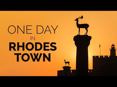 What to see in Rhodes Town in one day, Greece | Travel Guide | 2022 | 4K