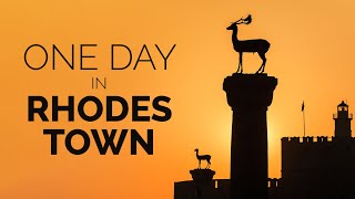 What to see in Rhodes Town in one day, Greece | Travel Guide | 2022 | 4K