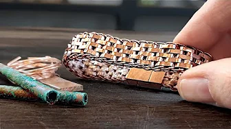 Making a Copper PIPE Bracelet