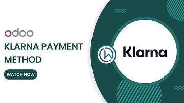 Odoo Klarna Payment Method | Odoo Payment Provider