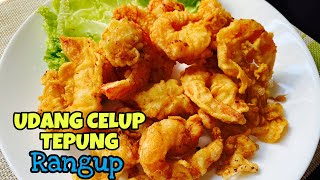 Resepi Udang Celup Tepung Rangup Sedap Simple