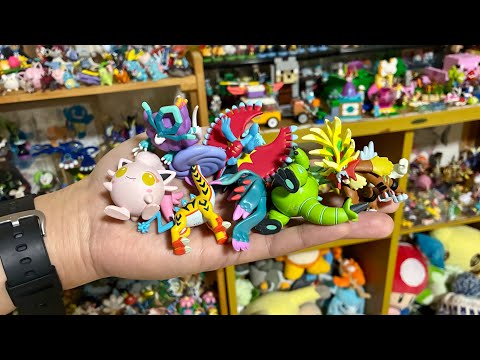 Introducing all the Paradox Pokemon Moncolle figures - YouTube